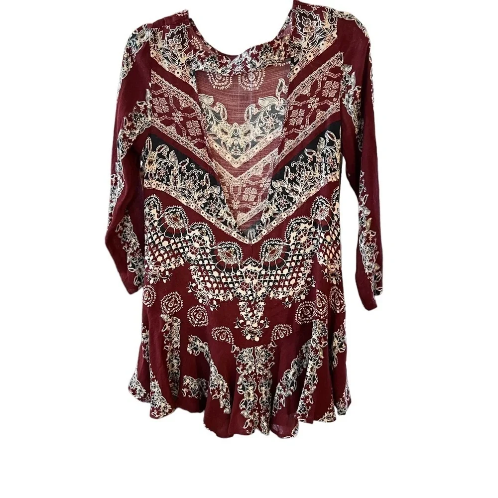 FREE PEOPLE Smooth Talker Tunic Size Extra Small​​​​​​